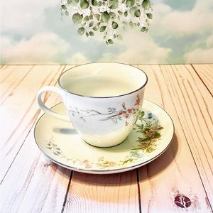 PREMIERE  Berkshire Flat Cup & Saucer Set